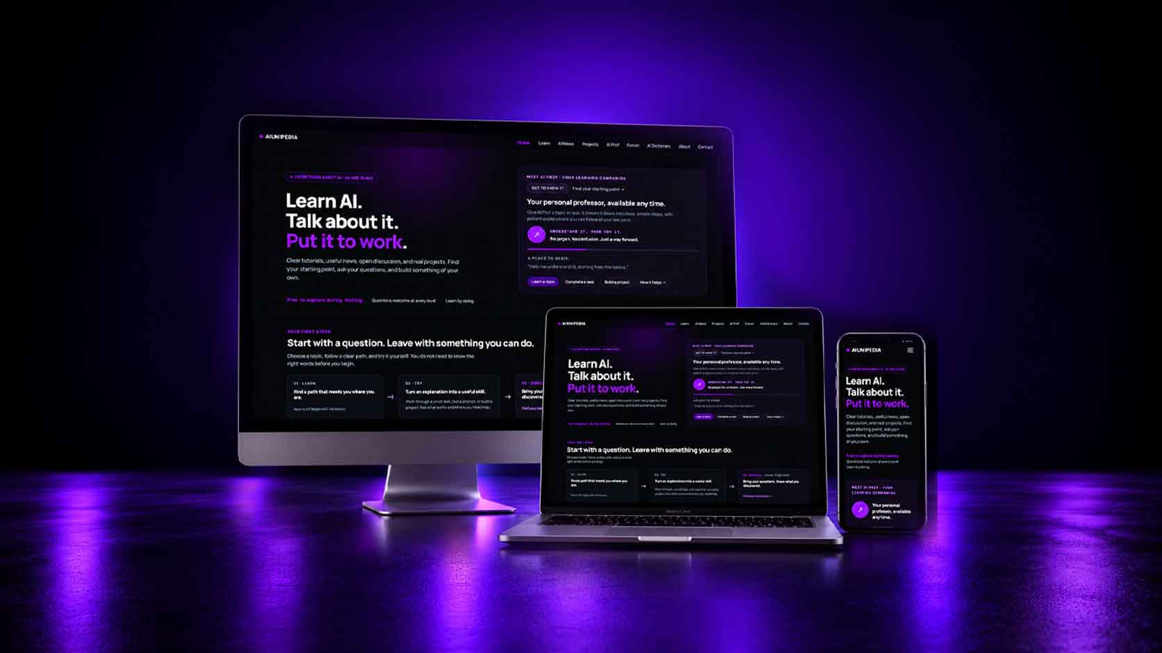 AIunipedia project presentation artwork