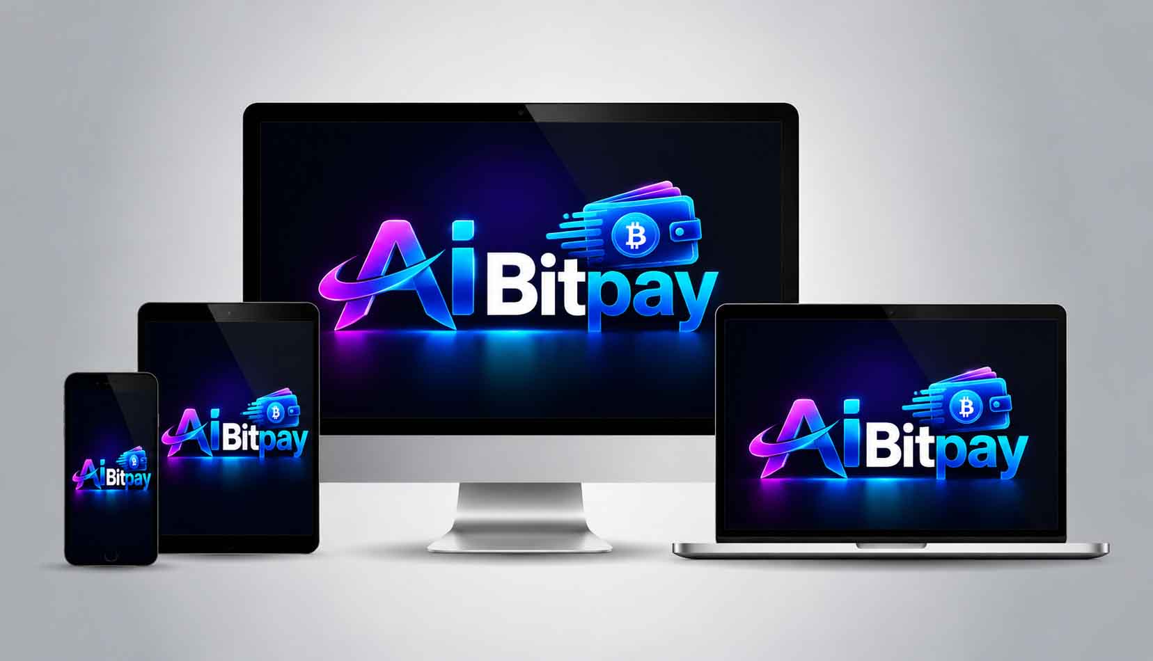 Aibitpay AI community project identity graphic, not an interface screenshot.